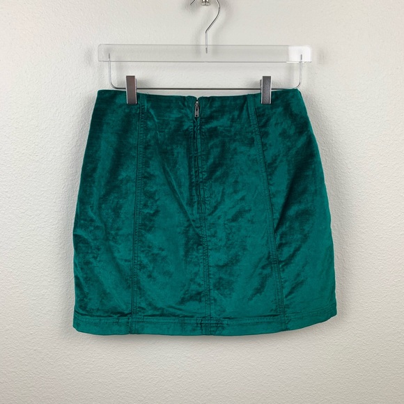 Free People Modern Femme Velvet Mini Skirt - Picture 7 of 7